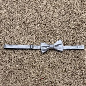 JF J.Ferrar Silver Bow Tie
